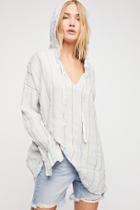 Alex Rainbow Stripe Hoodie By Cp Shades At Free People